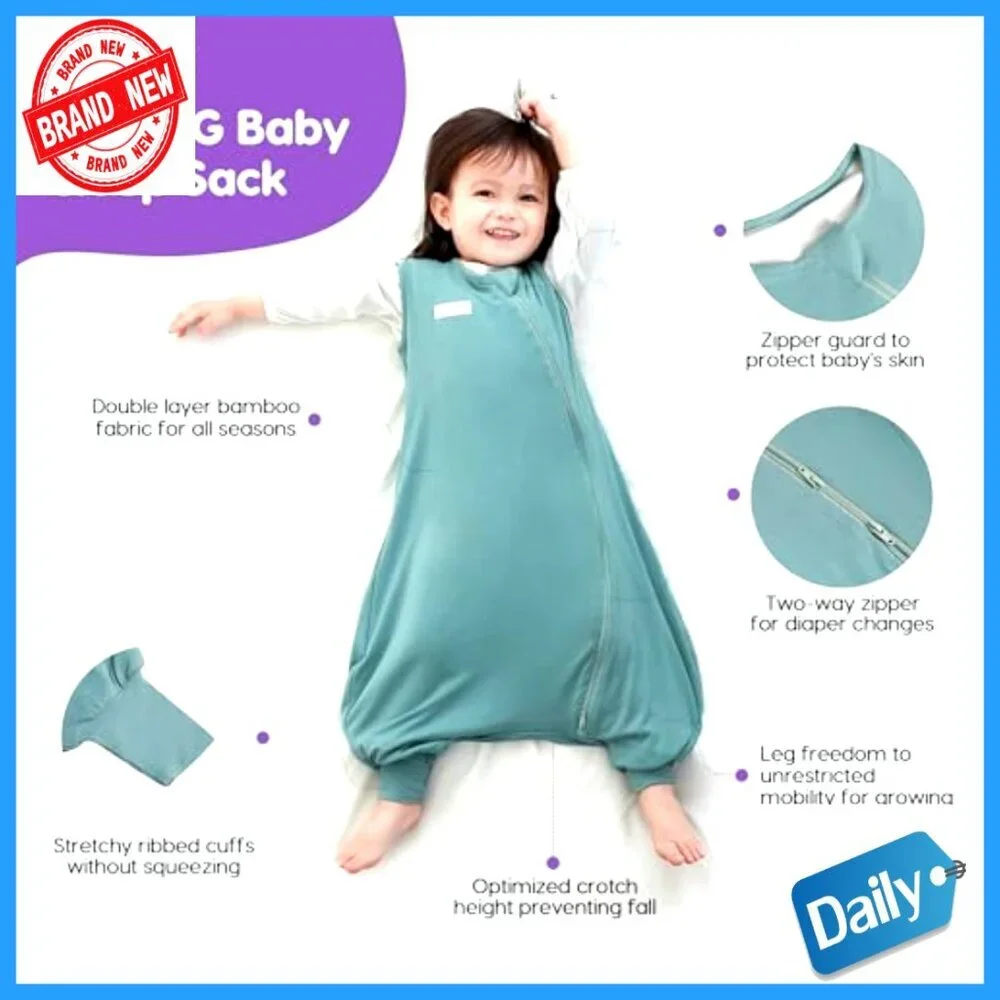 Toddler Sleep Sack with Legs 1.0 Tog Wearable Blanket 9-48 Months